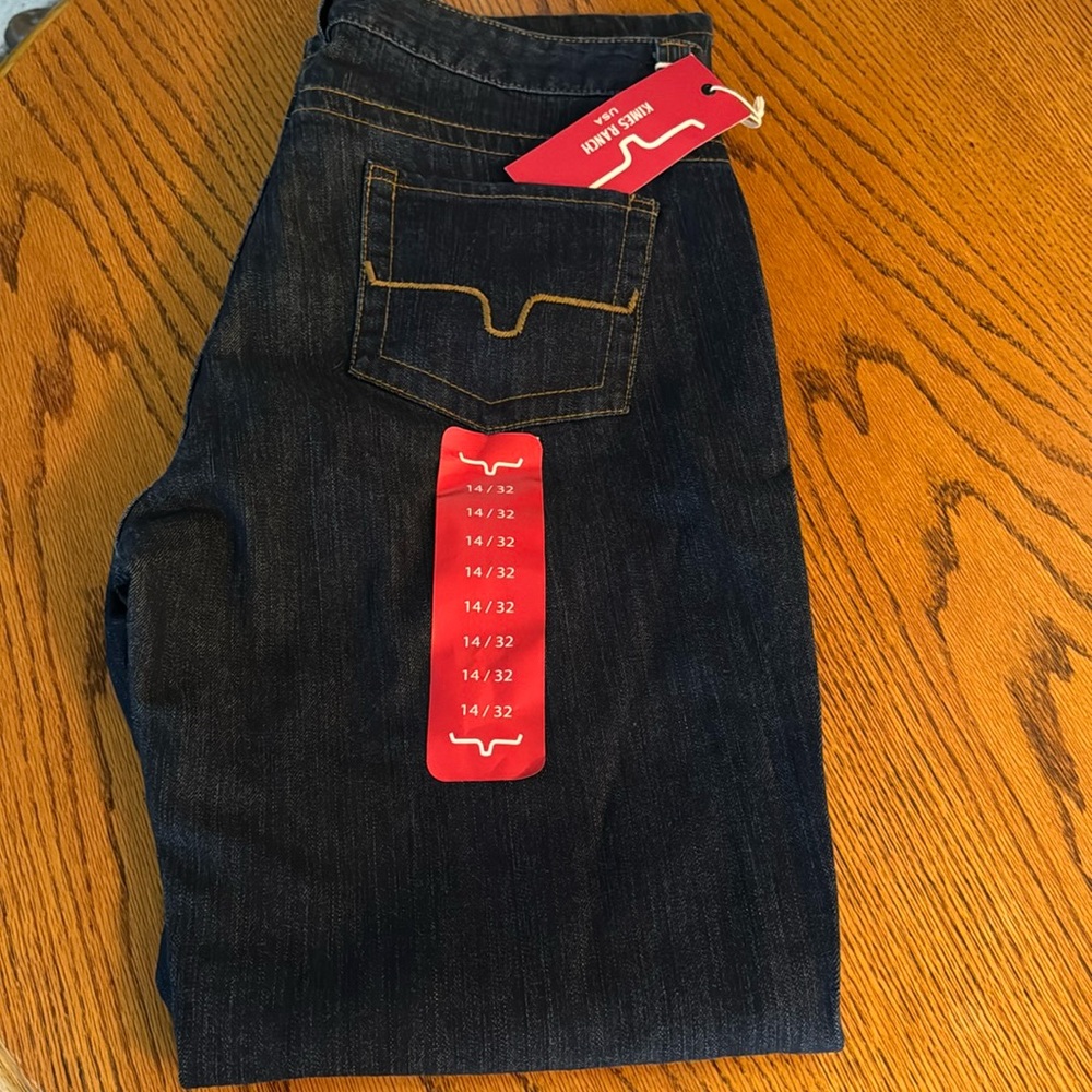 Kimes Ranch Dark Blue Jeans
